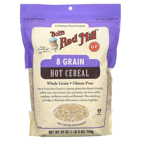 Bob's Red Mill, 8 Grain Hot Cereal, 1 lb 9 oz (709 g) - Supply Center USA