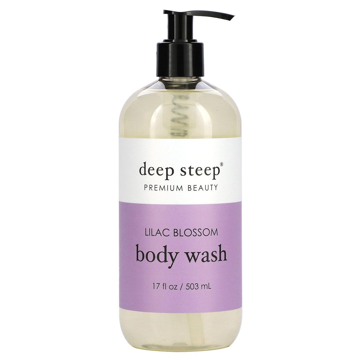 Deep Steep, Body Wash, Lavender Vanilla, 17 fl oz (503 ml) - Supply Center USA