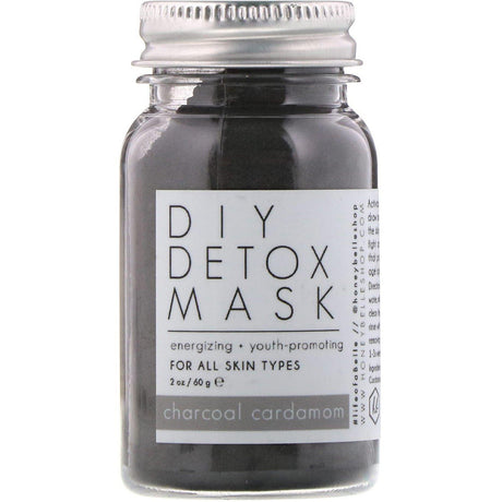 Honey Belle, DIY Detox Mask, Charcoal Cardamom, 2 oz (60 ml) - Supply Center USA