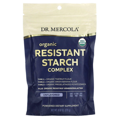 Dr. Mercola, Organic Resistant Starch Complex, Unflavored, 9.52 oz (270 g) - Supply Center USA