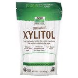 NOW Foods, Real Food, Organic Xylitol, 1 lb (454 g) - Supply Center USA