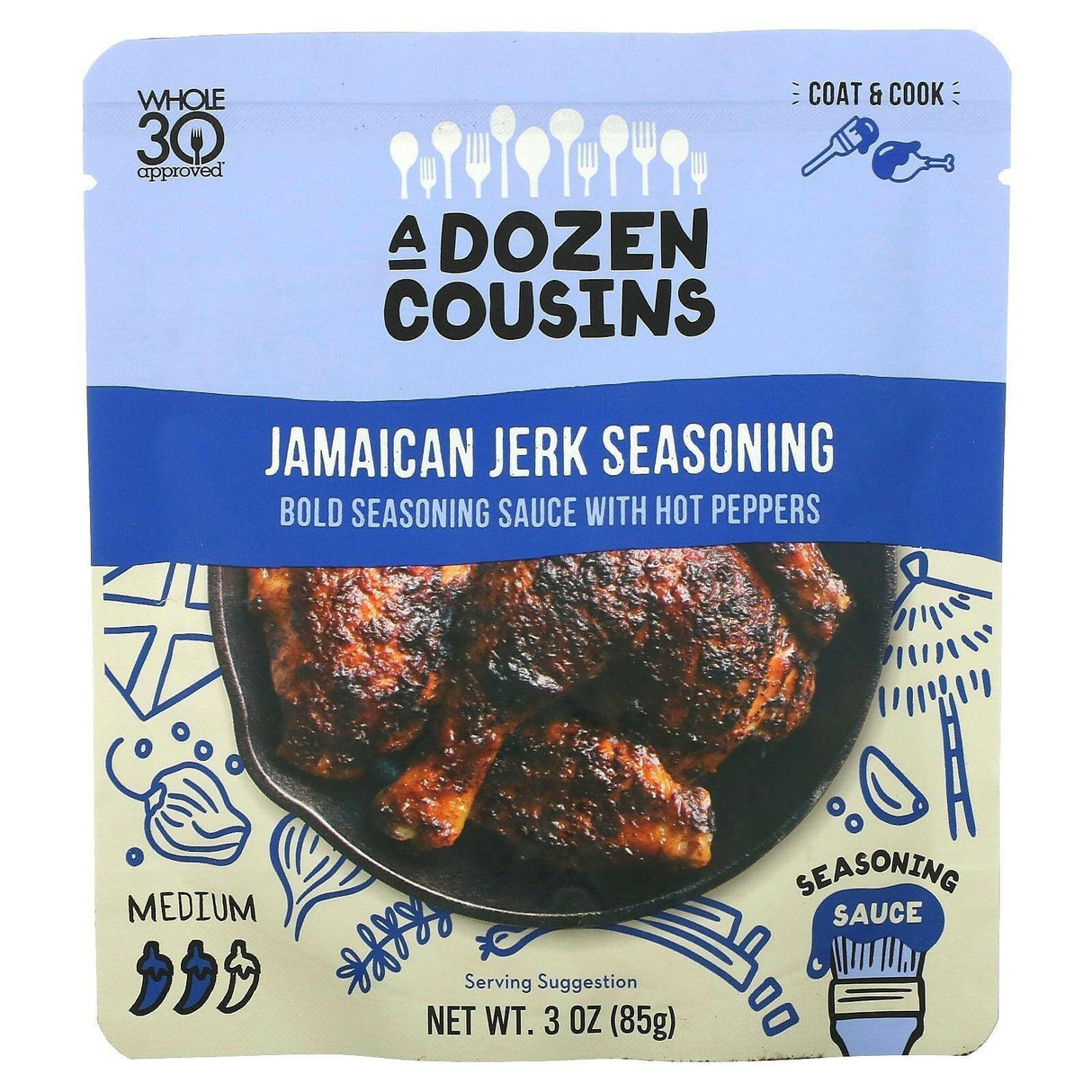 A Dozen Cousins, Caribbean Coconut Rice, Seasoning Sauce, 4 oz (113) - Supply Center USA