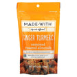 Made With, Seasoned Roasted Almonds, Ginger Turmeric , 6 oz (170 g) - Supply Center USA