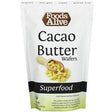 Foods Alive, Superfood, Cacao Butter Wafers, 8 oz (227 g) - Supply Center USA