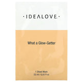 Idealove, Purple Flower Power, 1 Beauty Sheet Mask, 0.85 fl oz (25 ml) - Supply Center USA