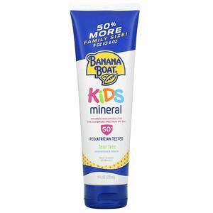 Banana Boat, Kids Mineral Based Sunscreen Lotion, SPF 50+, 9 fl oz (270 ml) - Supply Center USA