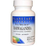 Planetary Herbals, Full Spectrum Ashwagandha, 570 mg, 120 Tablets - Supply Center USA