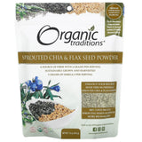 Organic Traditions, Sprouted Chia & Flax Seed Powder, 16 oz (454 g) - Supply Center USA