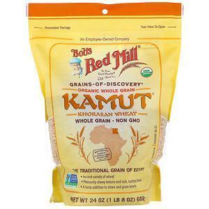 Bob's Red Mill, Organic Kamut, Whole Grain, 24 oz (680 g) - Supply Center USA