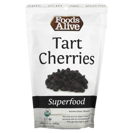 Foods Alive, Superfood, Tart Cherries, 12 oz (340 g) - Supply Center USA