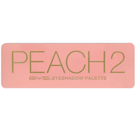 BYS, Peach 2, Eyeshadow Palette, 12 g - Supply Center USA