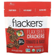 Flackers, Flax Seed Crackers, Tomato & Basil, 5 oz (142 g) - Supply Center USA