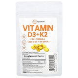 Micro Ingredients, Vitamin D3 + K2, 300 Softgels - Supply Center USA