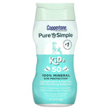 Coppertone, Pure & Simple, Kids, 100% Mineral Sun Protection, SPF 50, 6 fl oz (177 ml) - Supply Center USA