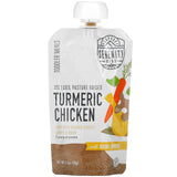 Serenity Kids, Toddler Meals, 100% Pasture Raised Turmeric Chicken with Organic Veggies, Ginger & Onion, 3.5 oz (99 g) - Supply Center USA