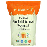 NuNaturals, Fortified Nutritional Yeast Flakes, 24 oz (680 g) - Supply Center USA