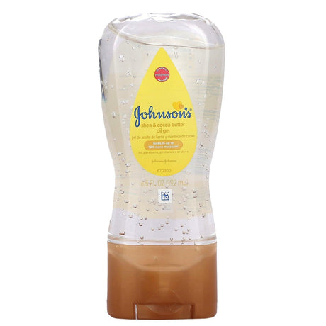 Johnson & Johnson, Shea & Cocoa Butter Oil Gel, 6.5 fl oz (192 ml) - Supply Center USA