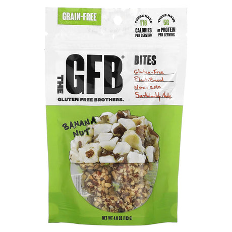 The GFB, Gluten Free Bites, Blueberry Almond, 4 oz (113 g) - Supply Center USA