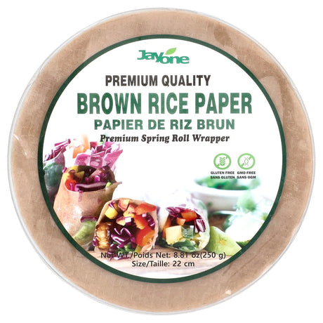 Jayone, Brown Rice Paper, 8.81 oz (250 g) - Supply Center USA