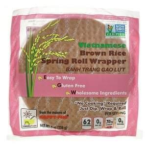 Star Anise Foods, Brown Rice Spring Roll Wrapper, 8 oz (226 g) - HealthCentralUSA