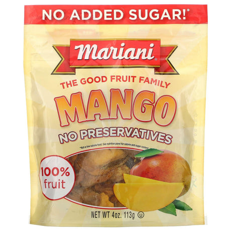 Mariani Dried Fruit, Mango, 4 oz ( 113 g) - Supply Center USA