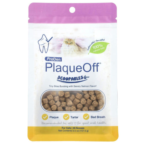 NaturVet, ProDen PlaqueOff® Scoopables, For Cats, Salmon, 5.5 oz (157.5 g) - Supply Center USA