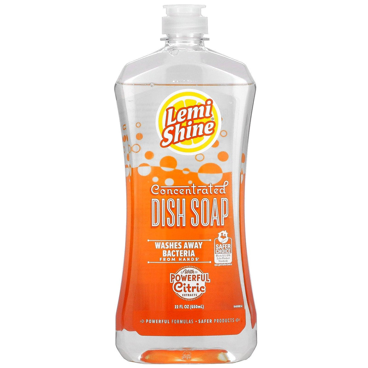 Lemi Shine, Concentrated Dish Soap, 22 fl oz (650 ml) - Supply Center USA