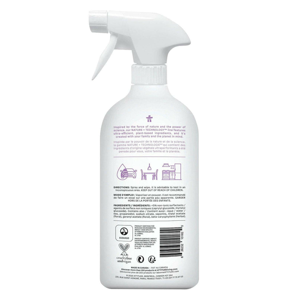 ATTITUDE, All Purpose Cleaner, Lavender, 27.1 fl oz (800 ml) - HealthCentralUSA