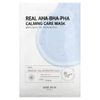 SOME BY MI, Real AHA BHA PHA Calming Care Beauty Mask, 1 Sheet, 0.7 oz (20 g) - Supply Center USA