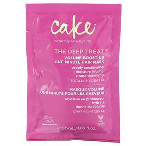 Cake Beauty, The Deep Treat, Volume Boosting One Minute Hair Mask, 1.69 fl oz (50 ml) - HealthCentralUSA