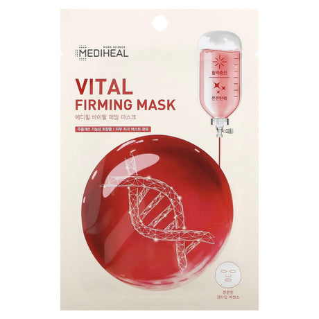 Mediheal, Vital Firming Beauty Mask, 1 Sheet, 0.68 fl oz (20 ml) - Supply Center USA