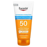 Eucerin, Advanced Hydration, Lightweight Sunscreen Lotion, SPF 50, Fragrance Free, 5 fl oz (150 ml) - Supply Center USA