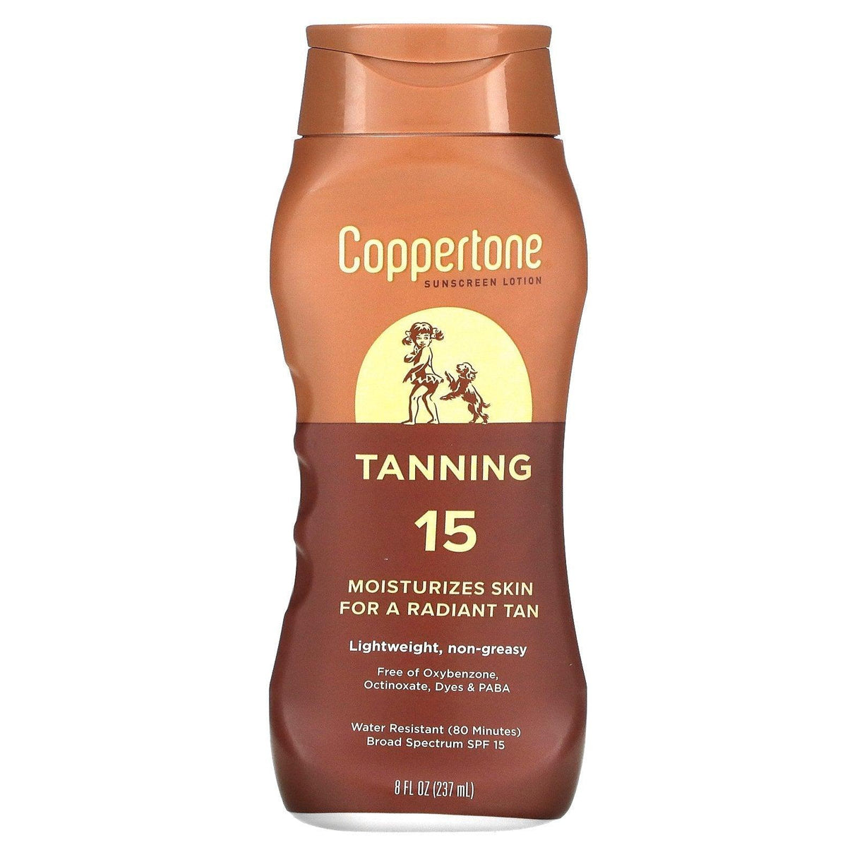 Coppertone, Tanning, Sunscreen Lotion, SPF 8, 8 fl oz (237 ml) - Supply Center USA