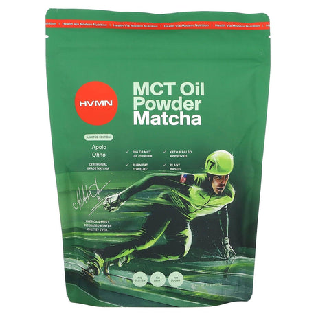 HVMN, MCT Oil Powder, Matcha, Limited Edition, 10.4 oz (295 g) - Supply Center USA