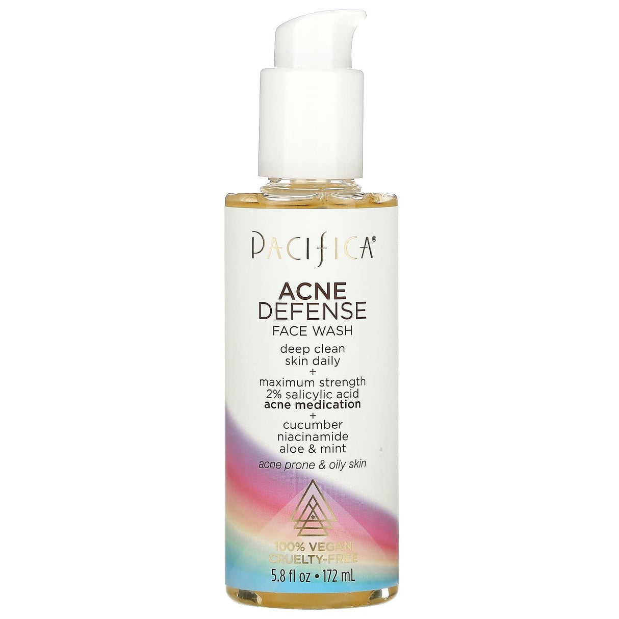 Pacifica, Acne Defense Face Wash, 5.8 fl oz (172 ml) - Supply Center USA