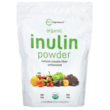 Micro Ingredients, Organic Inulin Powder, Unflavored, 2.2 lb (998 g) - Supply Center USA