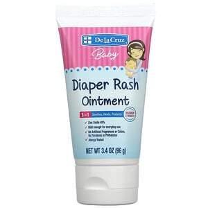 De La Cruz, Baby, Diaper Rash Ointment, Maximum Strength, 3.4 oz (96 g) - Supply Center USA