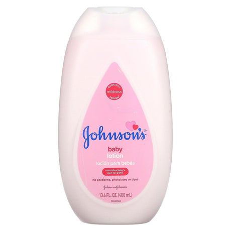 Johnson's Baby, Baby Lotion, 13.6 fl oz (400 ml) - Supply Center USA