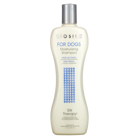 Biosilk, Silk Therapy, Moisturizing Shampoo for Dogs, 12 fl oz. (355 ml) - Supply Center USA