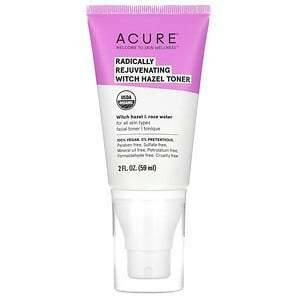 Acure, Radically Rejuvenating, Witch Hazel Toner, 2 fl oz (59 ml) - Supply Center USA