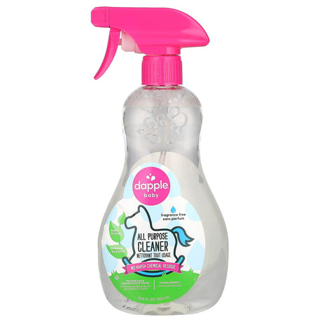 Dapple Baby, All Purpose Cleaner, Fragrance Free, 16.9 fl oz (500 ml) - Supply Center USA