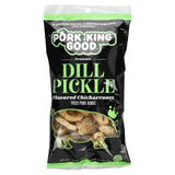 Pork King Good, Flavored Chicharrones, Dill Pickle, 1.75 oz (49.5 g) - Supply Center USA