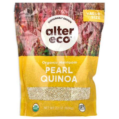 Alter Eco, Organic Heirloom Pearl Quinoa, 22 oz (624 g) - Supply Center USA