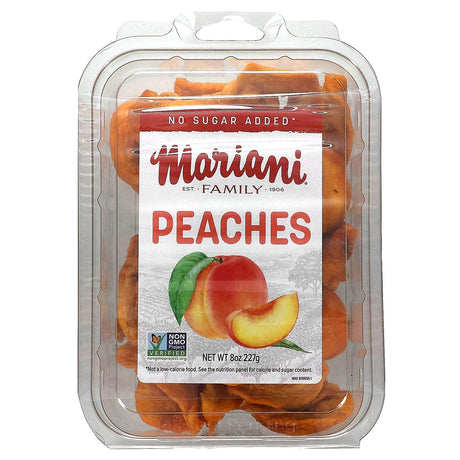 Mariani Dried Fruit, Dried Peaches, 8 oz (227 g) - Supply Center USA