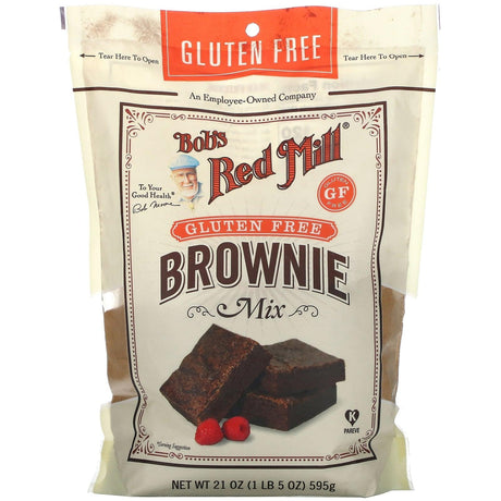 Bob's Red Mill, Brownie Mix, Gluten Free, 21 oz (595 g) - Supply Center USA