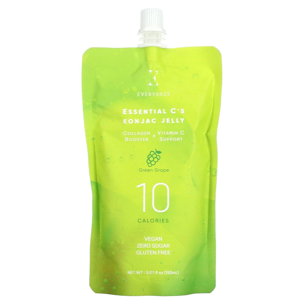 Everydaze, Essential C's Konjac Jelly, Peach, 5.07 fl oz (150 ml) - Supply Center USA