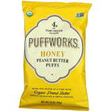 Puffworks, Peanut Butter Puffs, Honey, 3.5 oz (99 g) - Supply Center USA