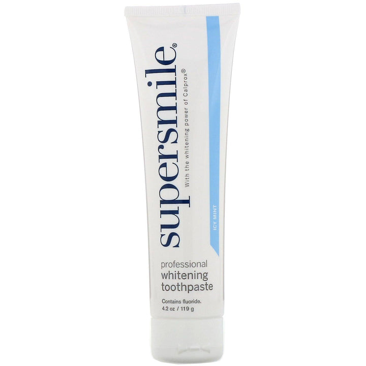 Supersmile, Professional Whitening Toothpaste, Icy Mint, 4.2 oz (119 g) - HealthCentralUSA