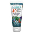 Badger Company, Clear Zinc Sunscreen Cream, SPF40, Unscented, 2.9 fl oz (87 ml) - Supply Center USA