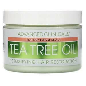 Advanced Clinicals, Tea Tree Oil, Detoxifying Hair Mask, 12 oz (340 g) - Supply Center USA